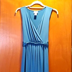 Turquoise Maternity Dress